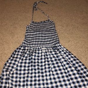 Bealls halter top gingham dress